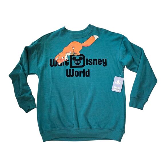 Disney Sweaters - Disney World Fox and Hound Sweatshirt Adult SZ S NWT